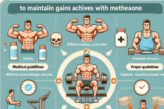 Cómo mantener las ganancias logradas con Acetato de metenolona