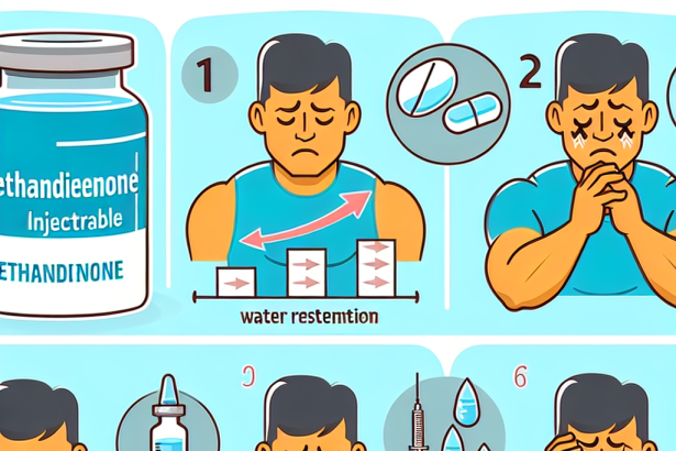 Qué hacer si Methandienone inyectables provoca retención líquida