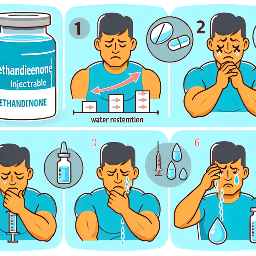 Qué hacer si Methandienone inyectables provoca retención líquida