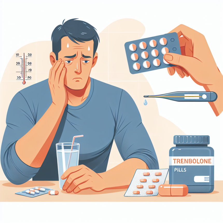 Qué hacer si tienes fiebre usando Pastillas de trembolona