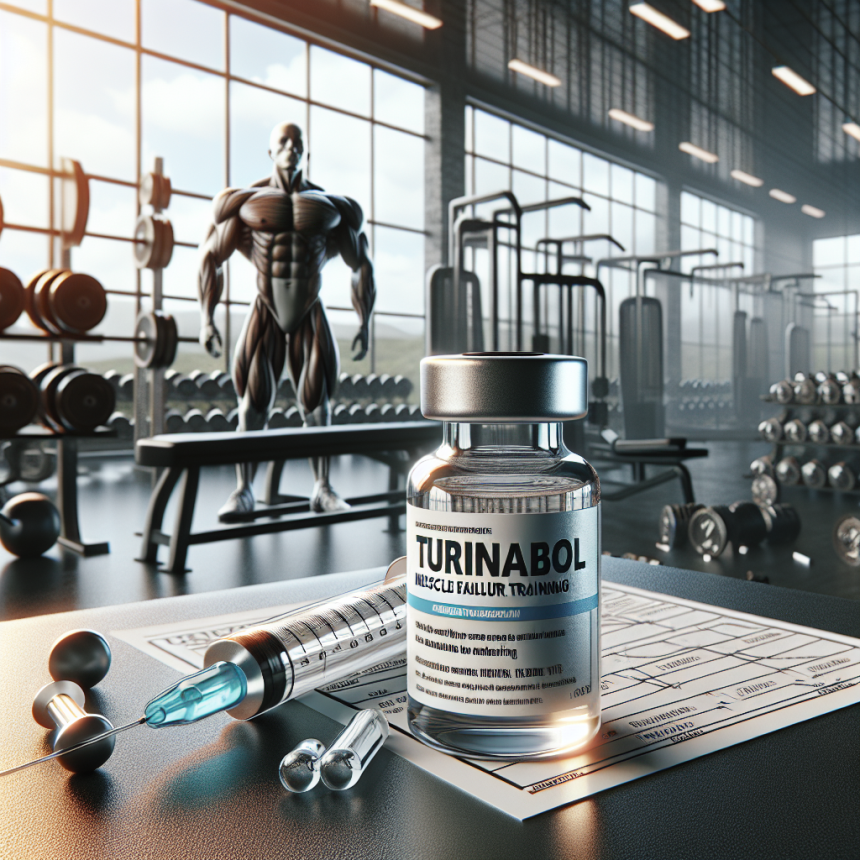 Turinabol inyectable y entrenamiento al fallo muscular