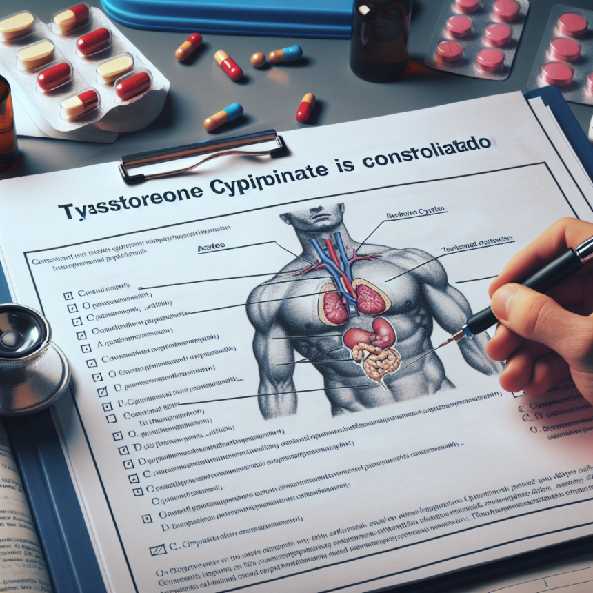 Casos en los que Cipionato de testosterona está contraindicado