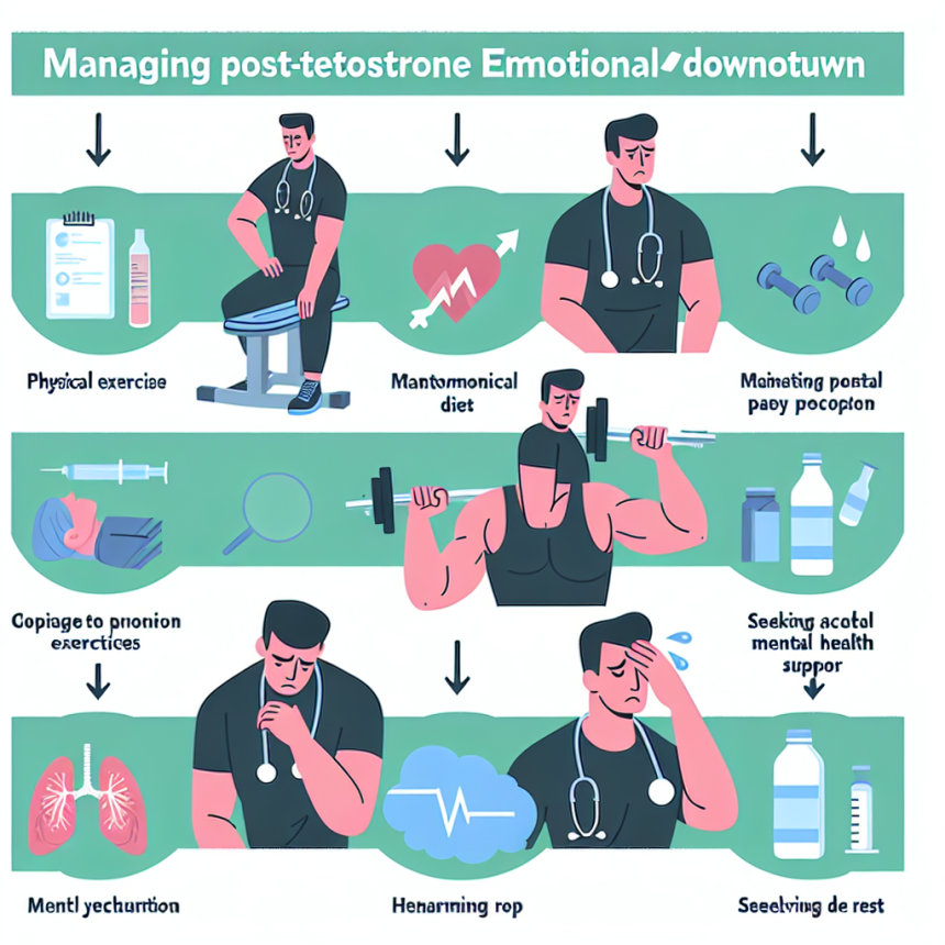 Cómo evitar el bajón emocional post-Propionato de testosterona