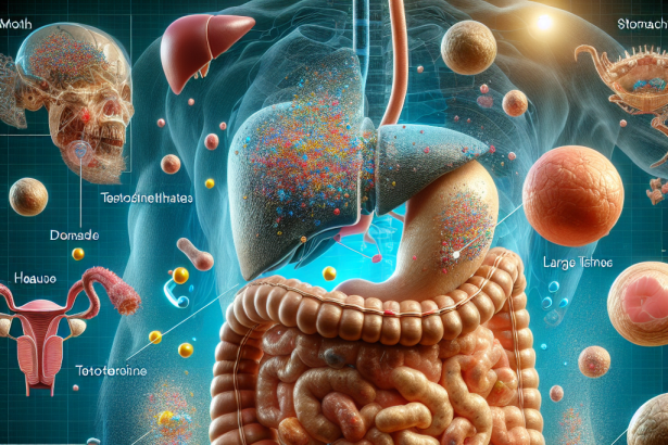 Cómo responde el sistema digestivo a Enantato de testosterona