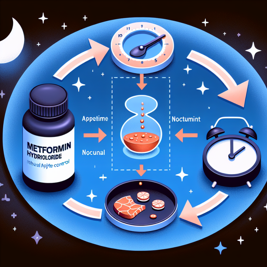 Metformin Hydrochlorid y control del apetito nocturno