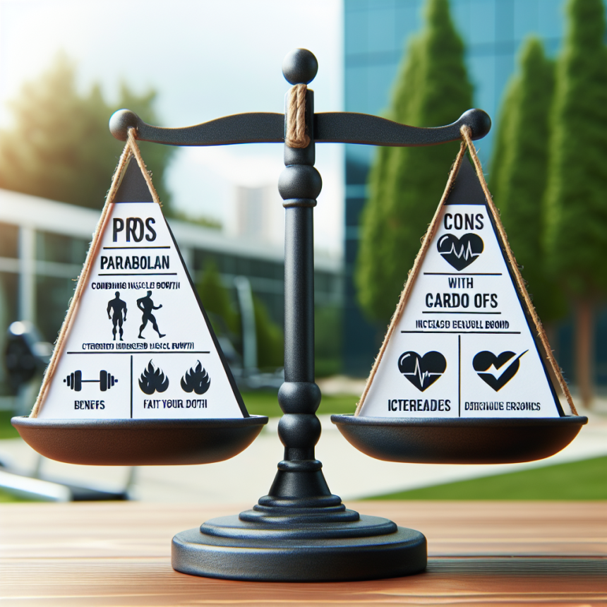 Parabolan en combinación con cardio: pros y contras