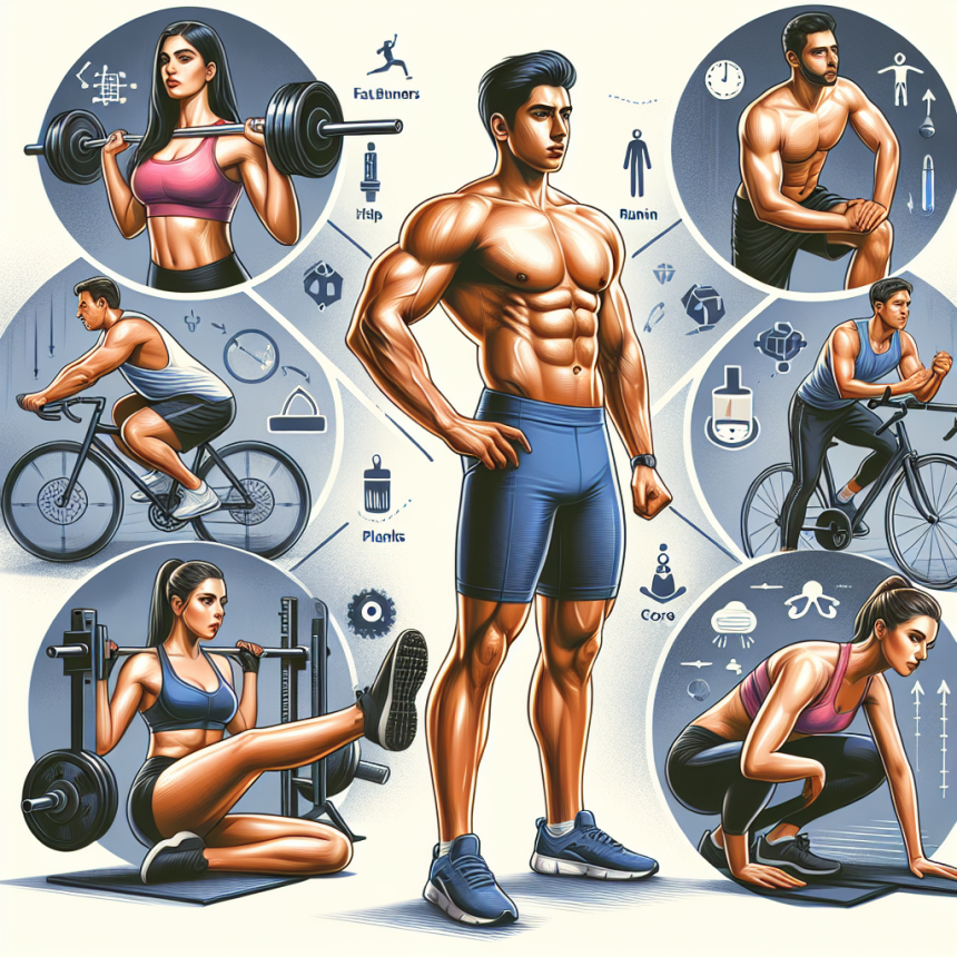 Qué ejercicios complementan mejor a Quemadores de grasa en recomposición