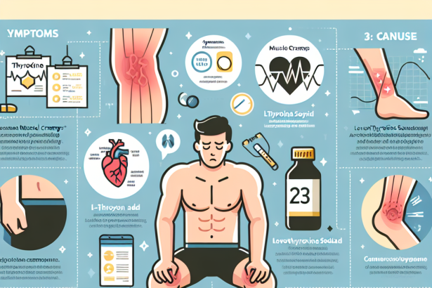 Qué hacer si tienes calambres musculares con L-Thyroxine Sodium/Levothyroxine Sodium (LT4 sodium)
