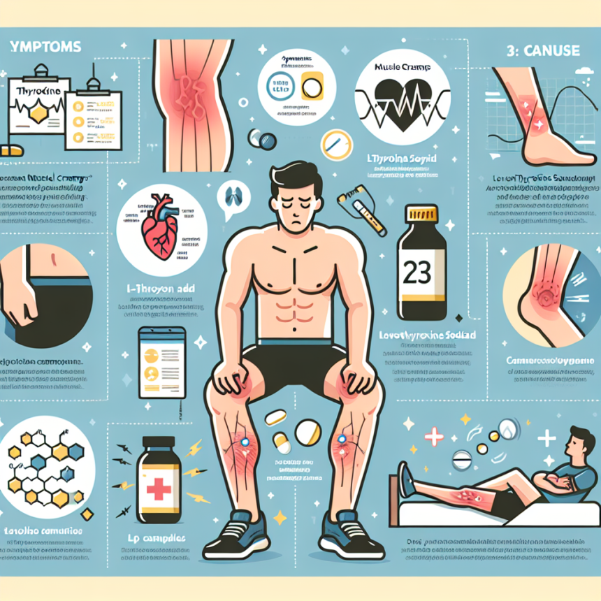 Qué hacer si tienes calambres musculares con L-Thyroxine Sodium/Levothyroxine Sodium (LT4 sodium)