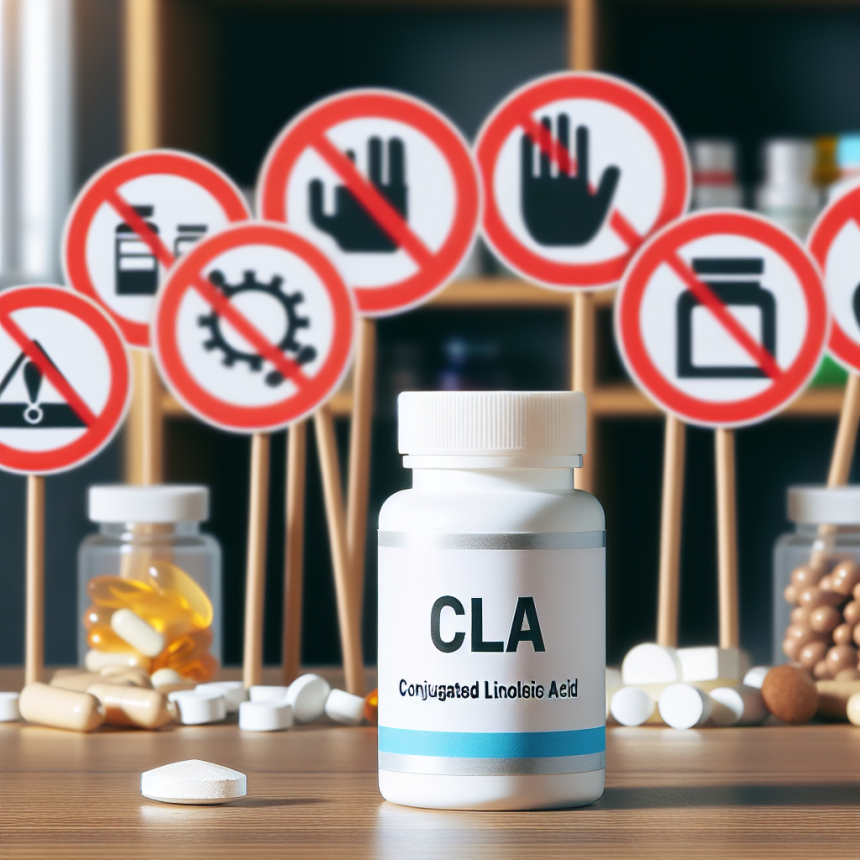 Suplementos prohibidos con CLA