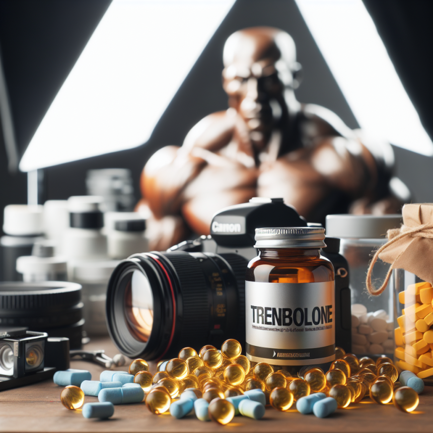 Trenbolone en preparación para sesiones fotográficas