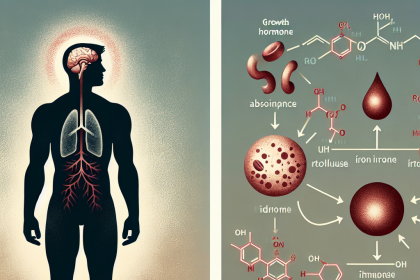Cómo afecta Hormona del crecimiento al metabolismo del hierro