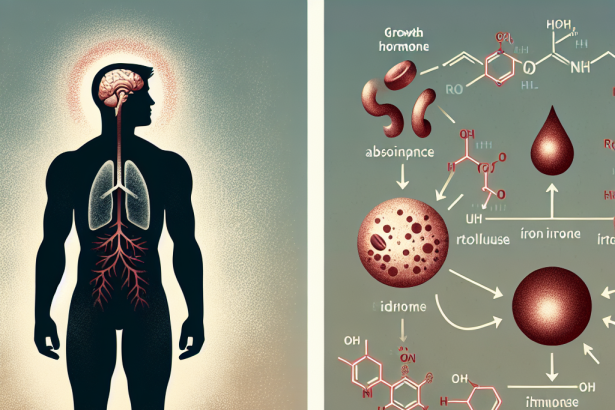 Cómo afecta Hormona del crecimiento al metabolismo del hierro