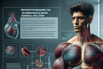 Cómo afecta Preparativos para ganar masa muscular a la circulación periférica