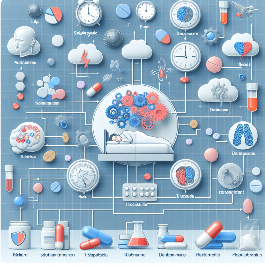 Cómo afecta Tirzepatide al sueño y descanso
