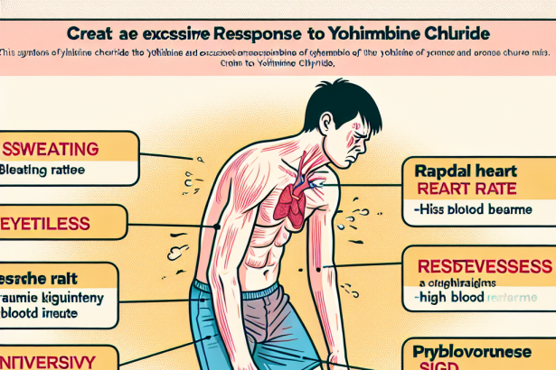 Cómo detectar una respuesta excesiva a Yohimbine chlorine