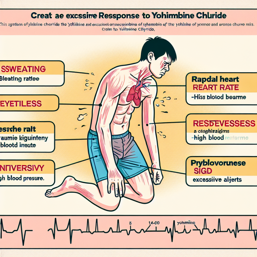 Cómo detectar una respuesta excesiva a Yohimbine chlorine