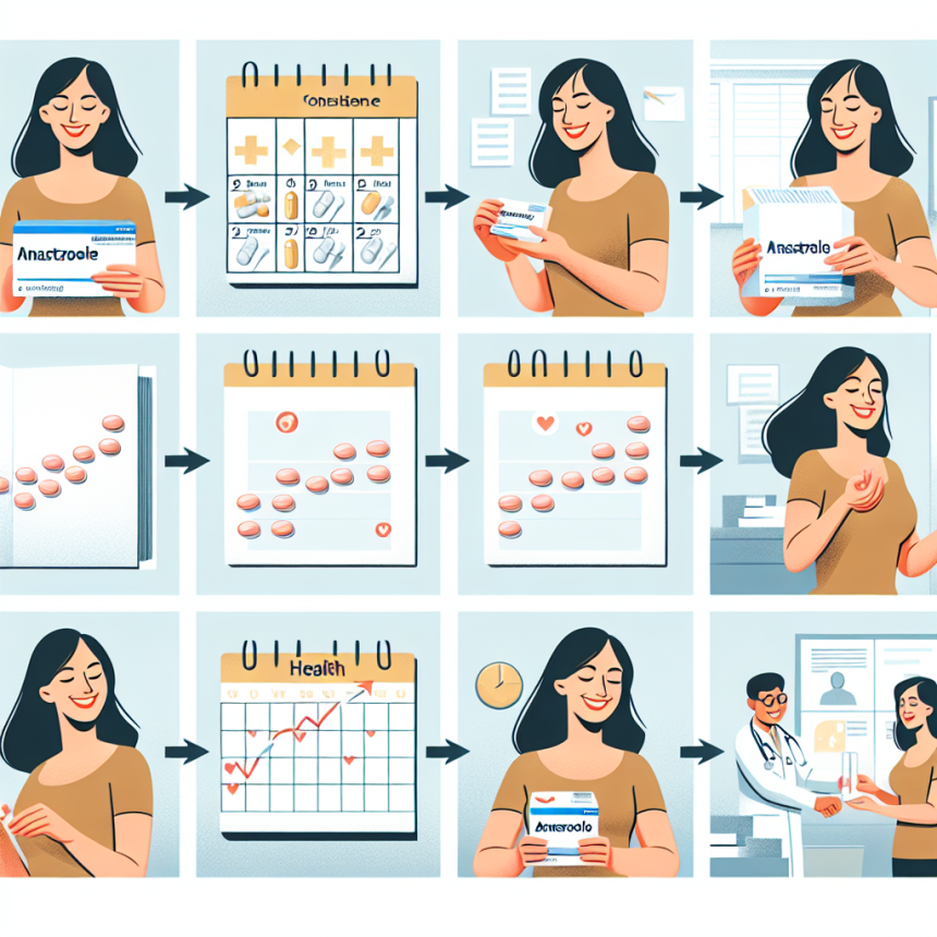 Cómo registrar tu progreso con Anastrozol en fotos