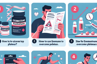 Cómo usar Exemestane para superar estancamientos