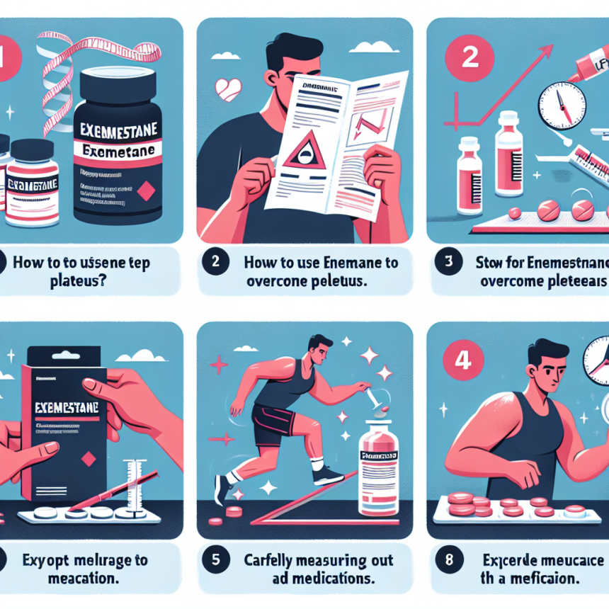 Cómo usar Exemestane para superar estancamientos