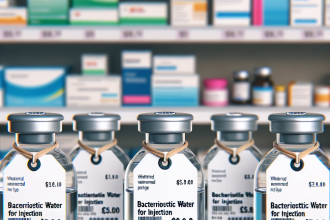 Cuánto cuesta un ciclo completo con Agua bacteriostática para inyección