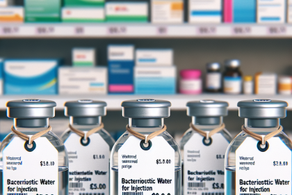 Cuánto cuesta un ciclo completo con Agua bacteriostática para inyección