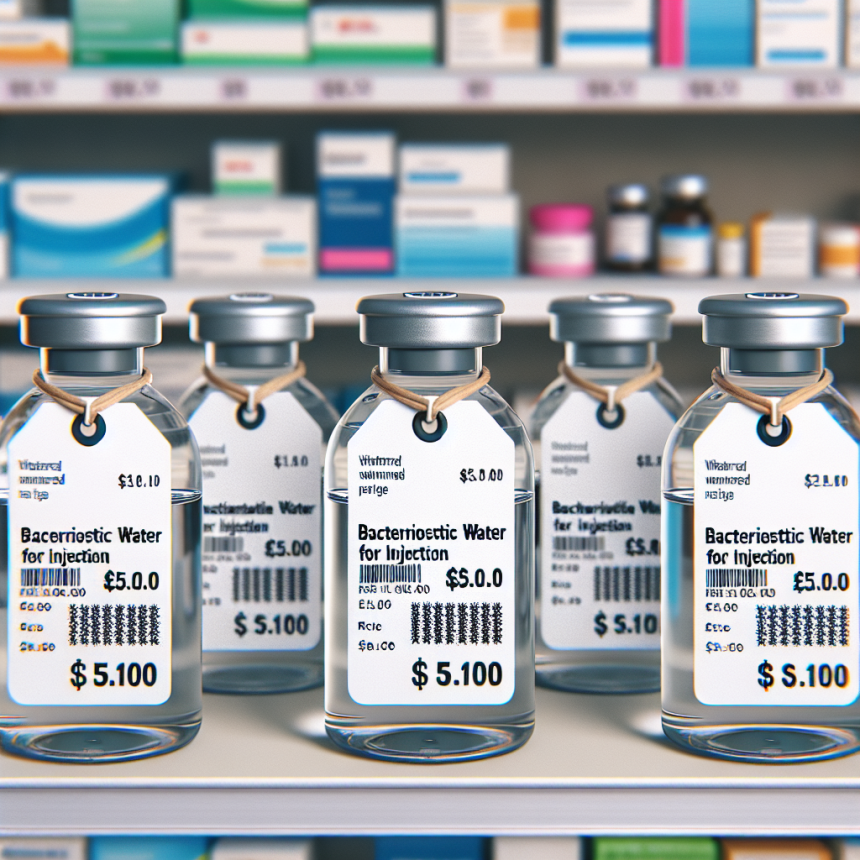 Cuánto cuesta un ciclo completo con Agua bacteriostática para inyección