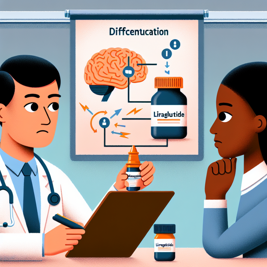 Liraglutida y dificultad para concentrarse