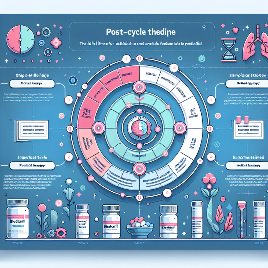 Mejor momento para iniciar PCT tras Modafinil (Provigil)