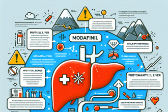Modafinil (Provigil) y salud hepática: riesgos y cuidados