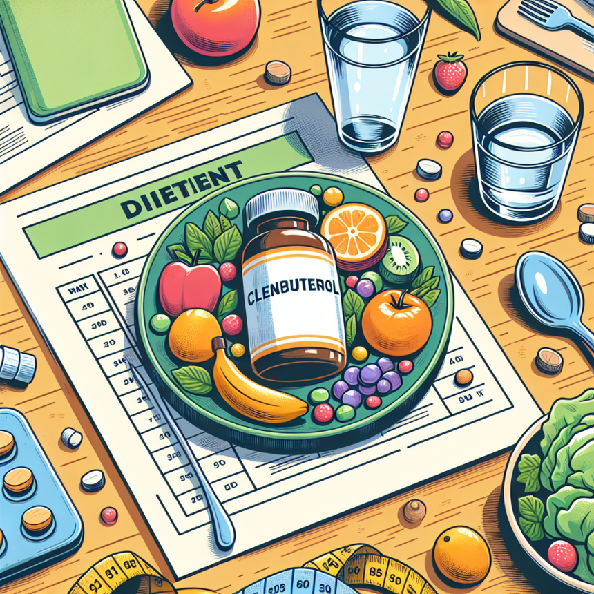 ¿Puede Clenbuterol usarse durante una dieta estricta?