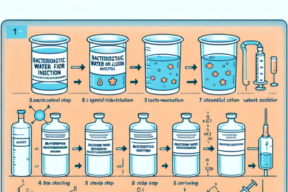 Qué ocurre al mezclar Agua bacteriostática para inyección con alcohol