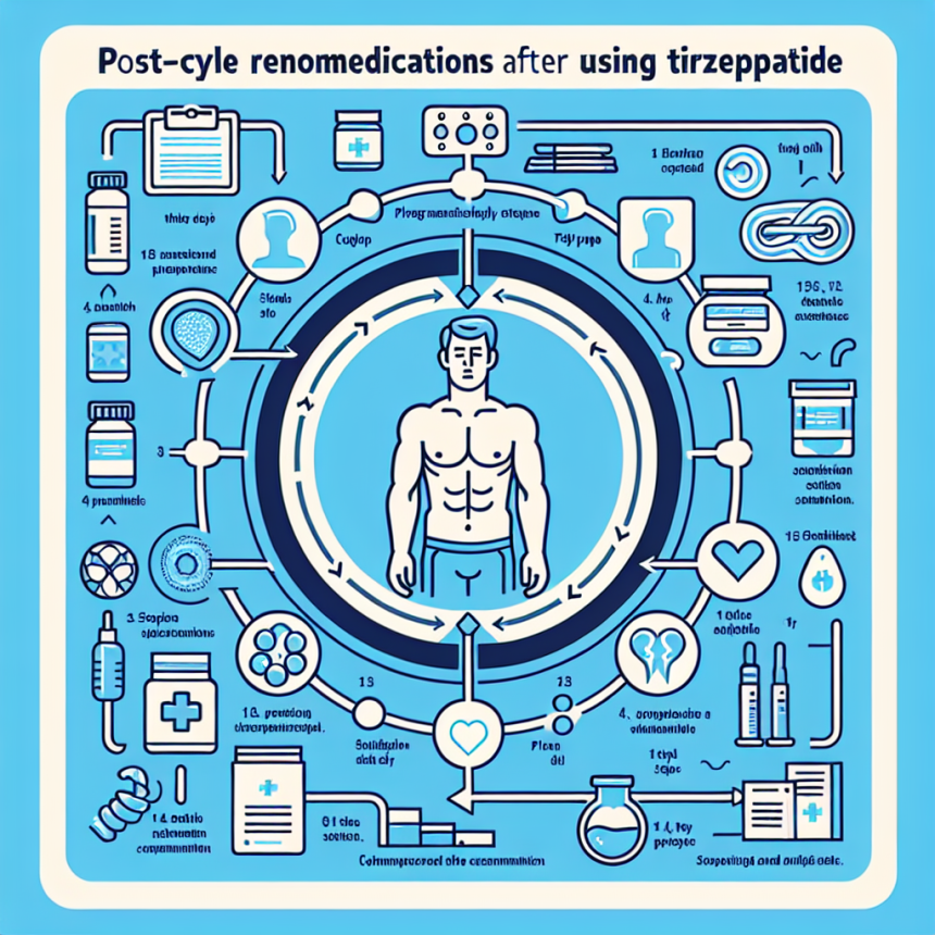 Recomendaciones post-ciclo tras el uso de Tirzepatide