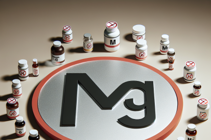 Suplementos prohibidos con Magnesium