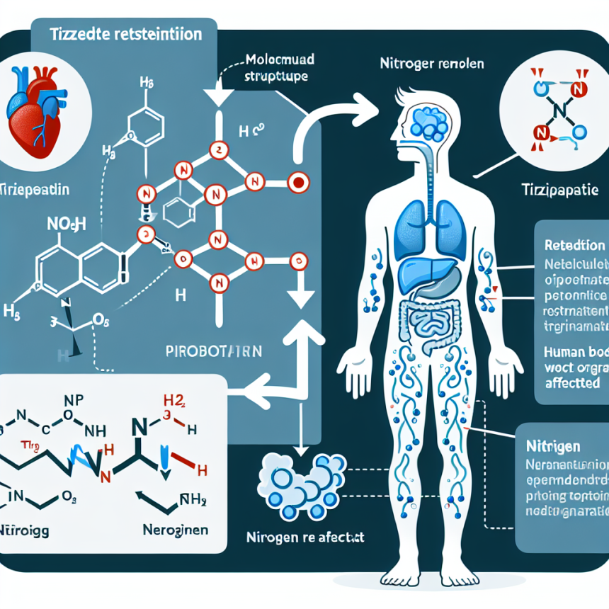 Tirzepatide y retención de nitrógeno: ¿qué significa?