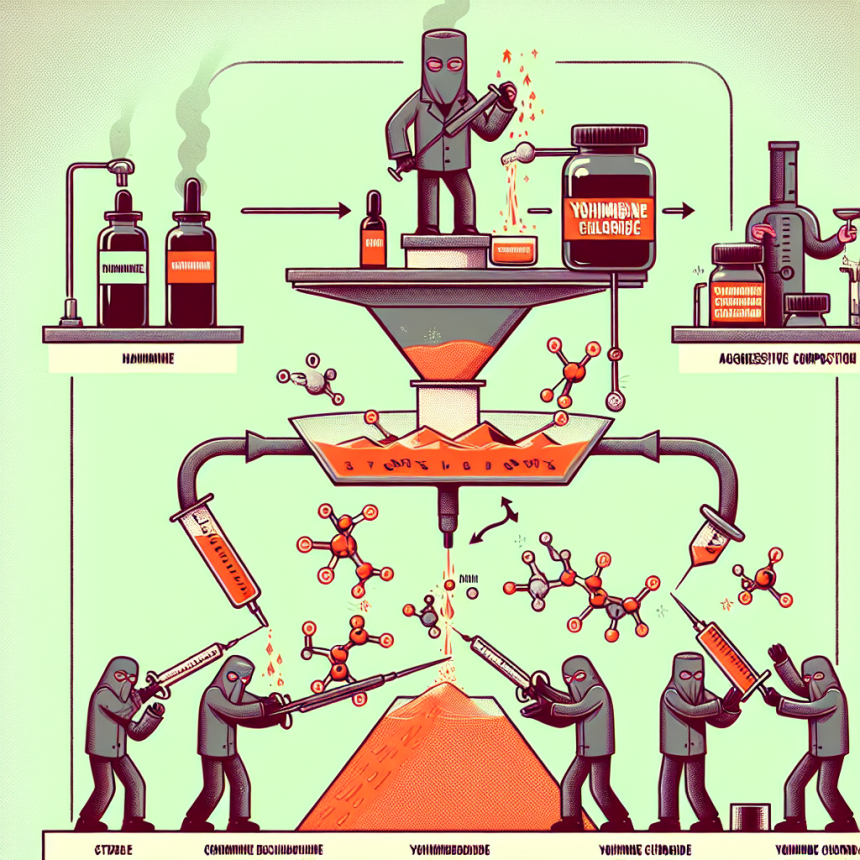 Yohimbine chlorine en protocolos de recomposición agresiva