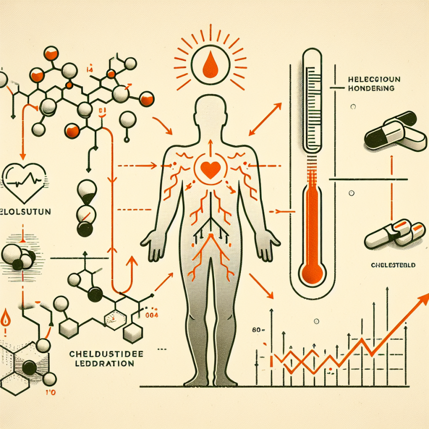¿Colesterol - agentes reductores puede causar aumento de temperatura corporal?