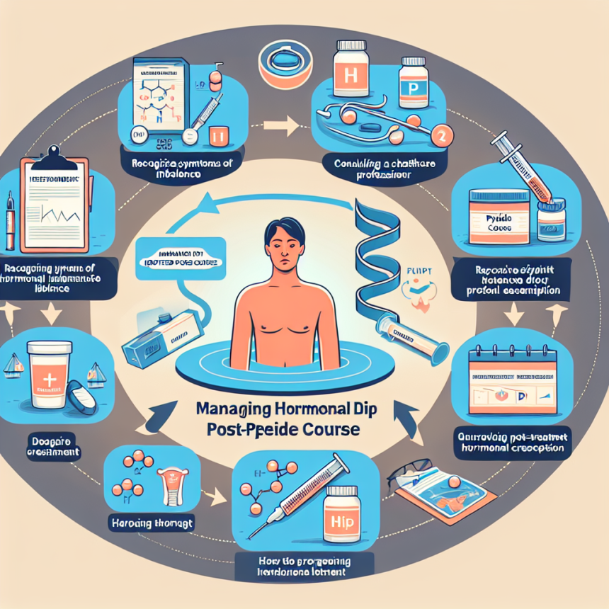 Cómo gestionar un bajón hormonal post-Cursos de péptidos