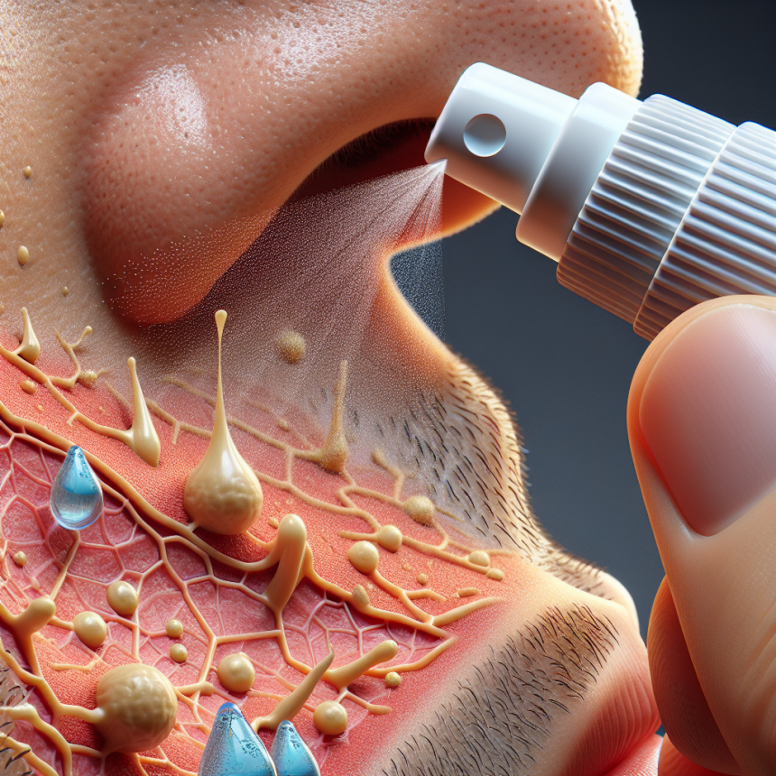 Cómo responde la piel al sudor con Aerosoles nasales