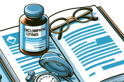 Enclomiphene citrate y presión arterial: qué observar