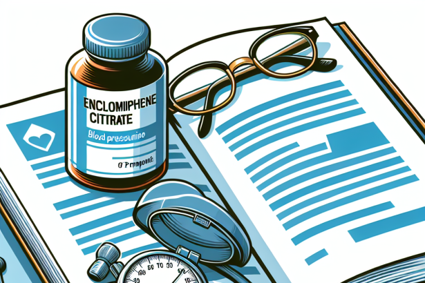 Enclomiphene citrate y presión arterial: qué observar