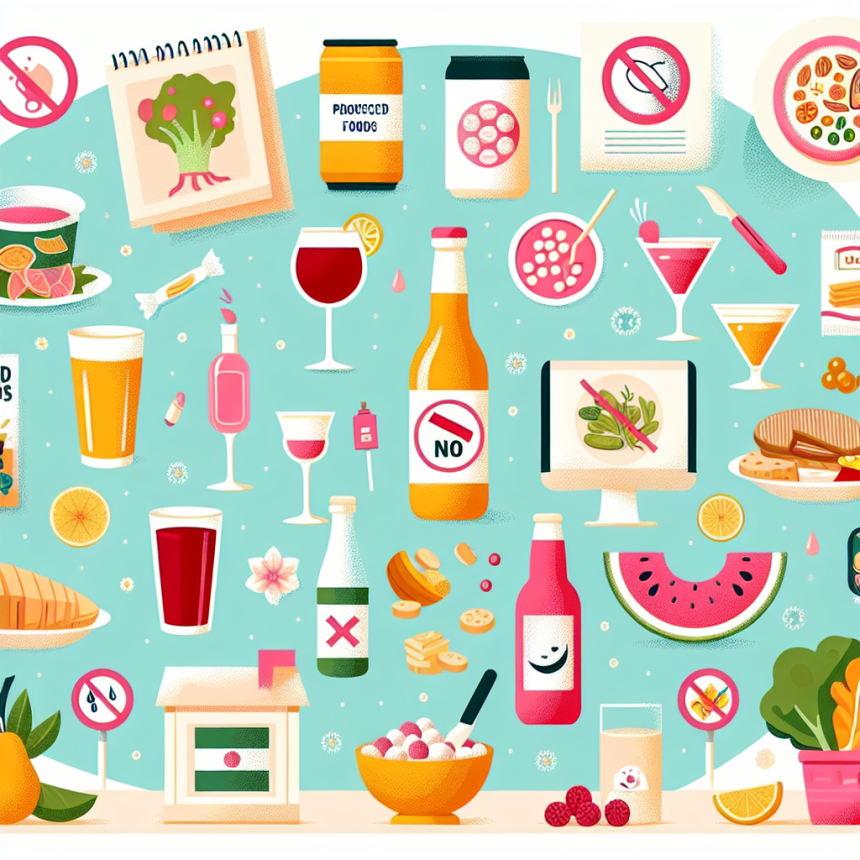 Qué alimentos debes evitar durante el ciclo con Salud general