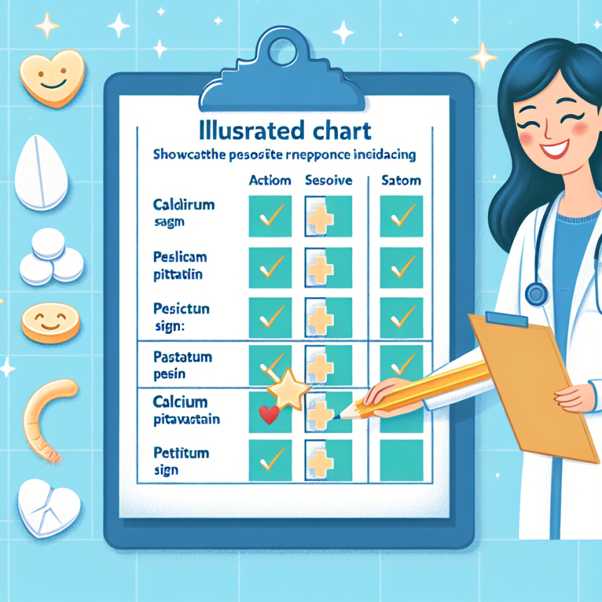 Qué señales indican buena respuesta a Pitavastatina cálcica