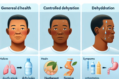 Salud general en fases de deshidratación controlada