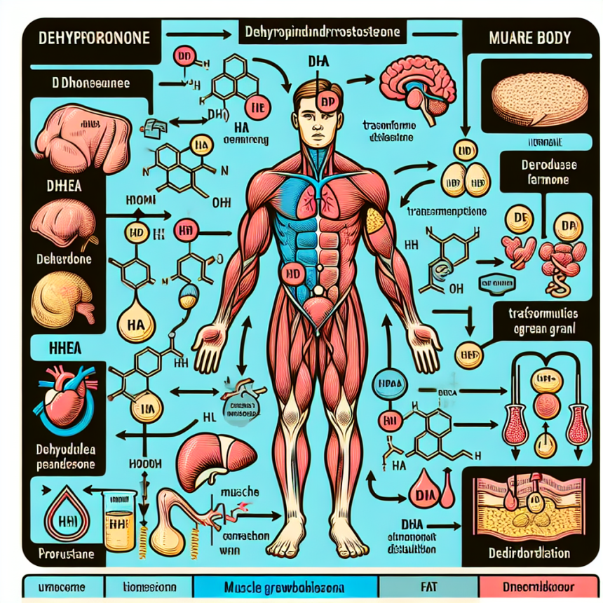 Dehydroepiandrosteron y cambios en la composición corporal