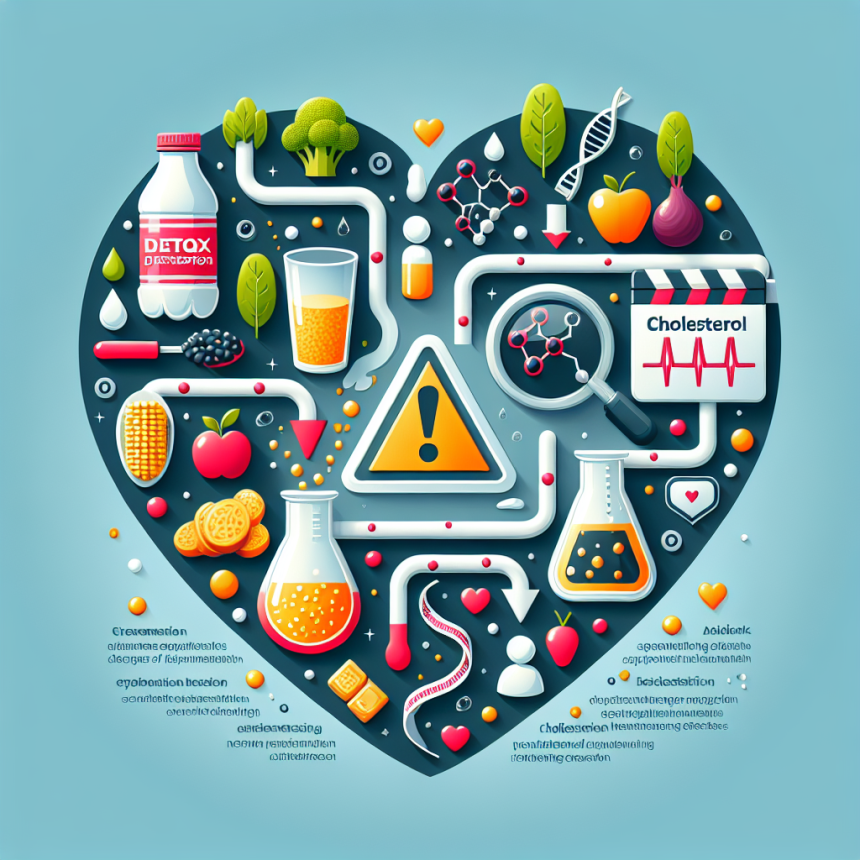 Limpieza y desintoxicación y niveles de colesterol: ¿hay riesgo?